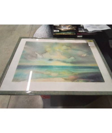 LITHOGRAPHIE EPREUVE D ARTISTE PAYSAGE  CAMILLE HILAIRE 1916 2004