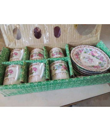 SERVICE A CAFE EN PORCELAINE 