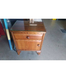 CHEVET 2 TIROIRS 1 TABLETTE 