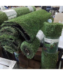 NEUF TAPIS GAZON ARTIFICIELLE EN ROULEAU 1X2 METRES