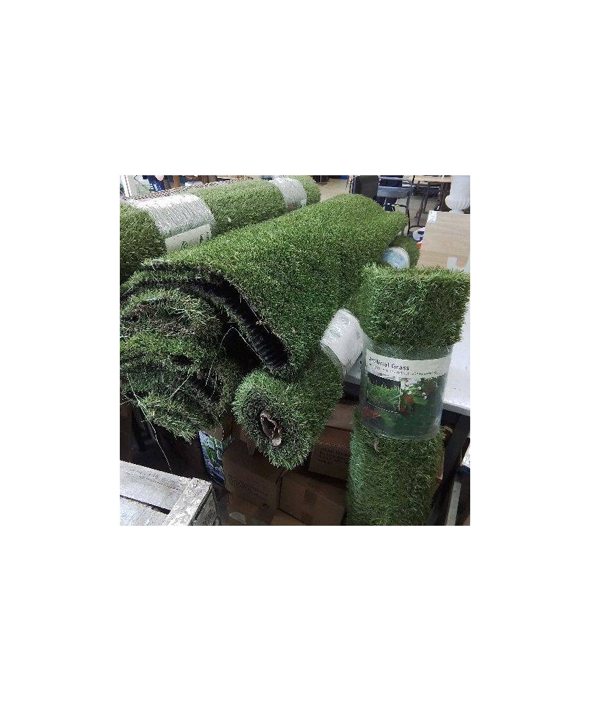 NEUF TAPIS GAZON ARTIFICIELLE EN ROULEAU 1X2 METRES