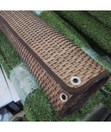 ROULEAU BRISE VUE MARRON POUR JARDIN 