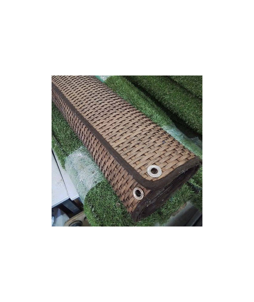 ROULEAU BRISE VUE MARRON POUR JARDIN 