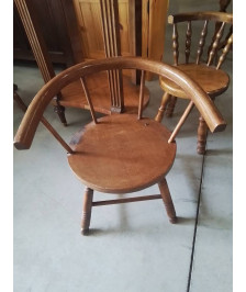 FAUTEUIL ENFANT BOIS COURBÉ DÉBUT XXE
