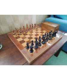 GRAND JEU D’ECHEC EN BOIS