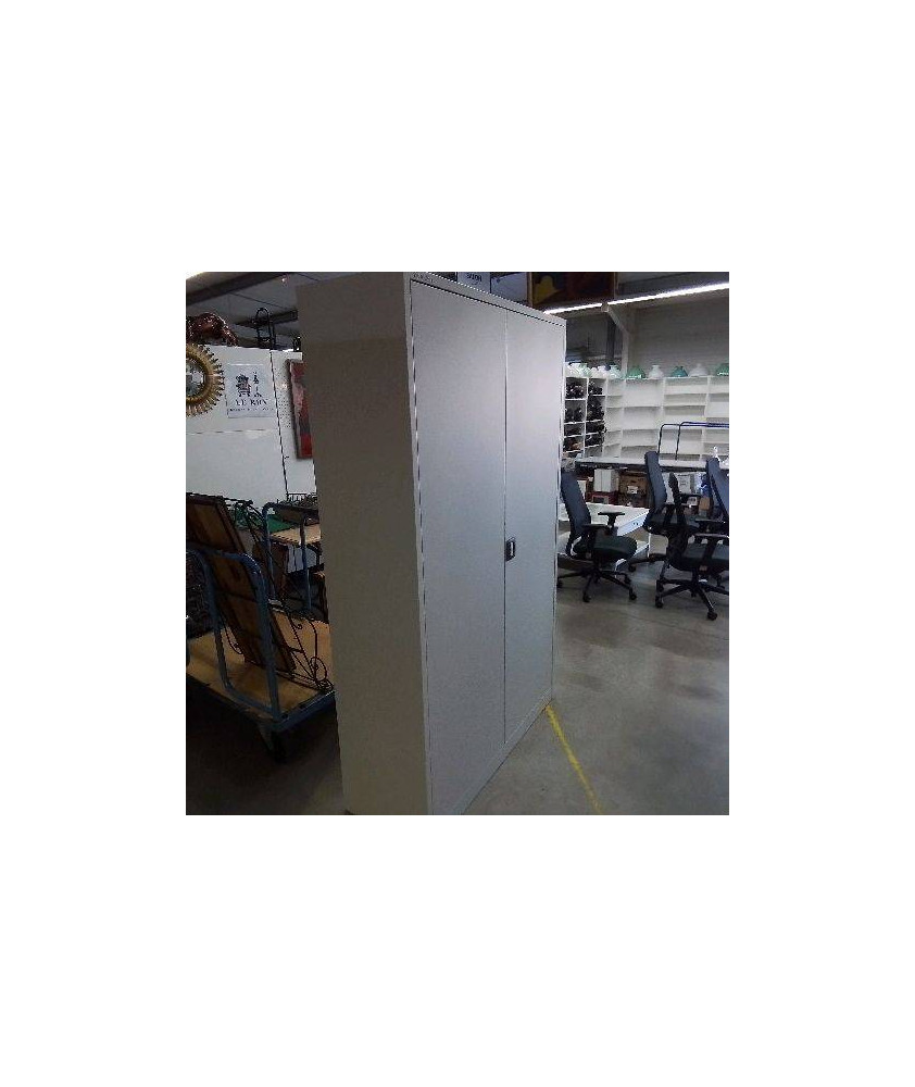 ARMOIRE DE BUREAU METALLIQUE 2 PORTES 