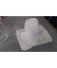 DECO TETE ANGE PLATRE