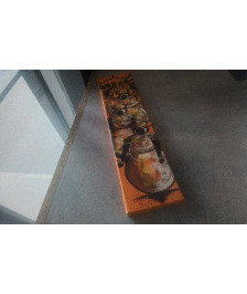 DECO TOILE RECTANGULAIRE ORANGE