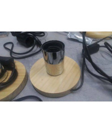 PIED DE LAMPE BOIS GIFI