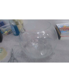 POT / AQUARIUM VERRE - BOULE