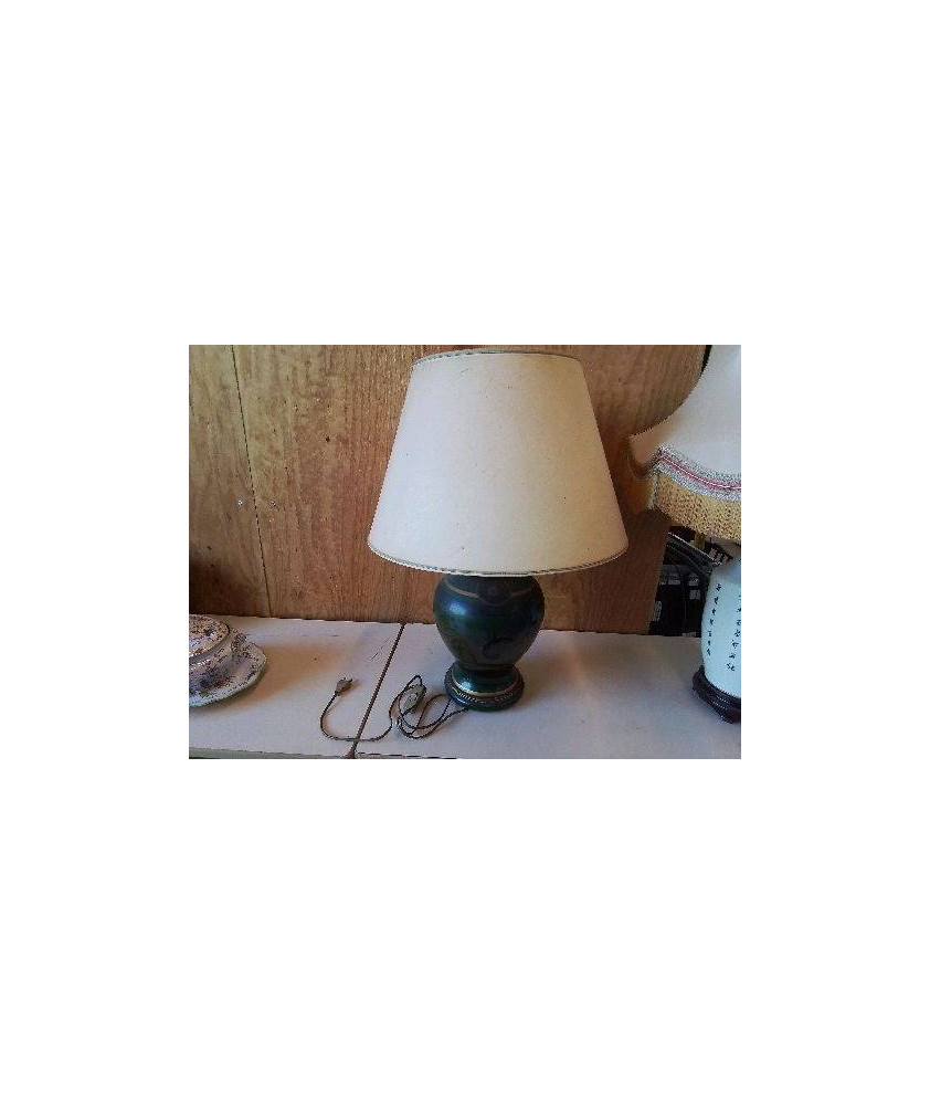 GRANDE LAMPE VERTE