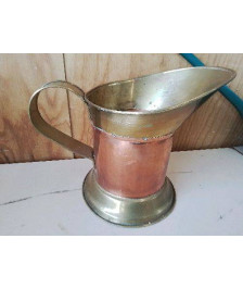 PICHET ANCIEN EN CUIVRE ET LAITON