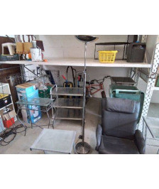 LAMPADAIRE HALOGENE NOIR