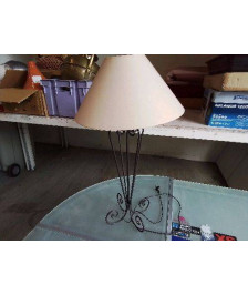 LAMPE PIED EN FER