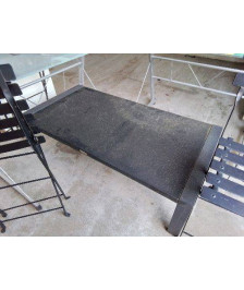 TABLE BASSE NOIRE 