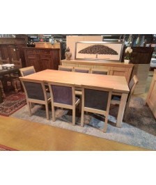 LOT DE 8 CHAISES FABRICATION BELGE 