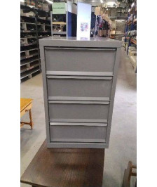 RANGEMENT METAL 4 TRAPPES 