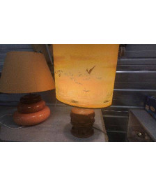 LAMPE A POSER TERRE CUITE