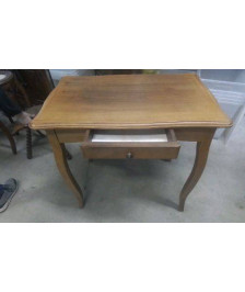 BUREAU 1 TIROIR MERISIER