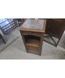 CHEVET HAUT 1 PORTE 1 TIROIR ANCIEN