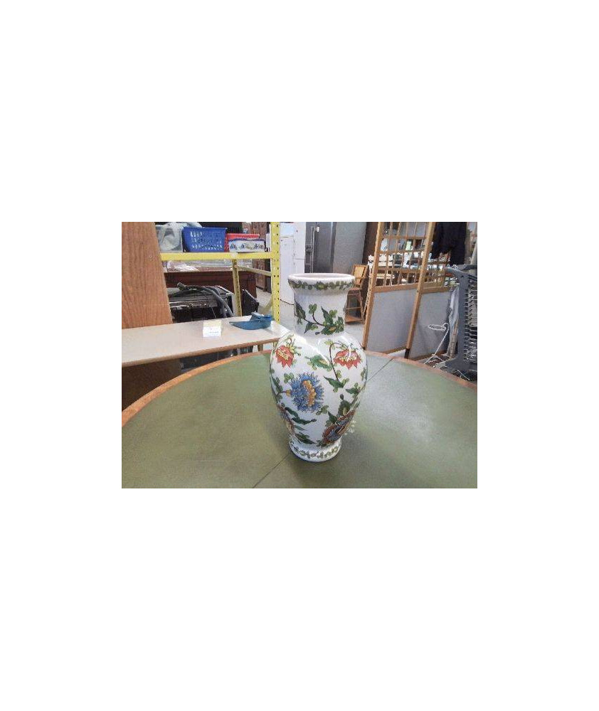 VASE MOTIF FLORAL 