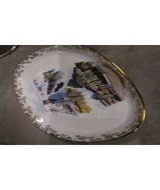 PLAT OVALE PORCELAINE 