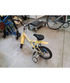 VÉLO JAUNE ENFANT 