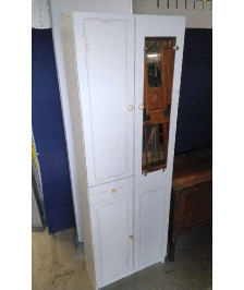 MEUBLE SDB 3 PORTES 1 TIROIR 