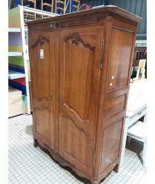 ARMOIRE 2 PORTES MERISIER 