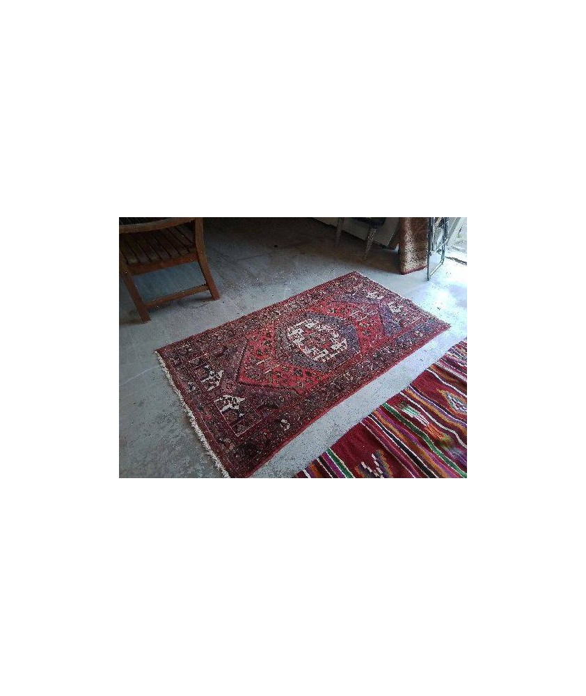 TAPIS DE SALON ROUGE 190X90