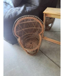 FAUTEUIL DE POUPÉE OSIER 