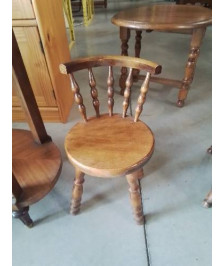 CHAISE SALOON ENFANT BOIS TOURNÉ 