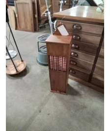 HUCHE A PAIN BOIS 1 TIROIR 