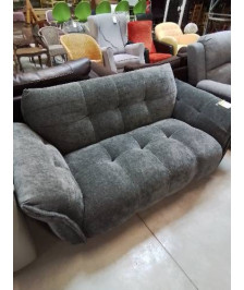 CANAPÉ 2 PLACES NAPIZO  TISSU GRIS