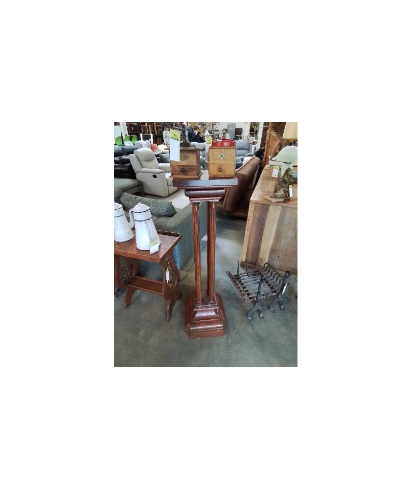 SELLETTE HAUTE CARRÉE A COLONNES BOIS 