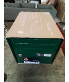 BOITE AUX LETTRES MÉTAL VERT