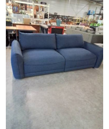 CANAPÉ TISSU BLEU HABITAT