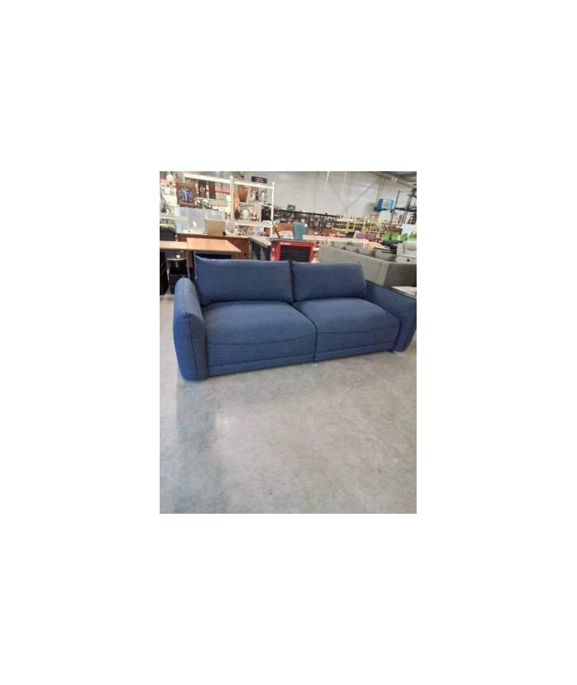 CANAPÉ TISSU BLEU HABITAT