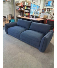 CANAPÉ TISSU BLEU HABITAT
