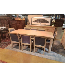 LOT DE 8 CHAISES FABRICATION BELGE 