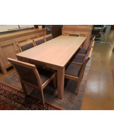 LOT DE 8 CHAISES FABRICATION BELGE 