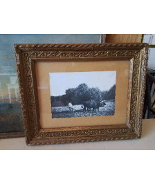 PHOTO ANCIENNE ENCADRÉ 