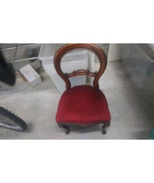 CHAISE ENFANT STYLE LOUIS PHILIPPE  / EN L ÉTAT 