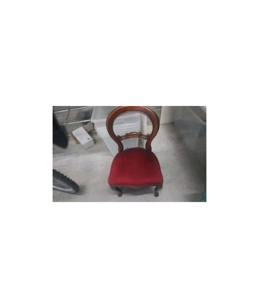 CHAISE ENFANT STYLE LOUIS PHILIPPE  / EN L ÉTAT 