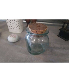 BOCAL VERRE BOUCHON LIEGE 