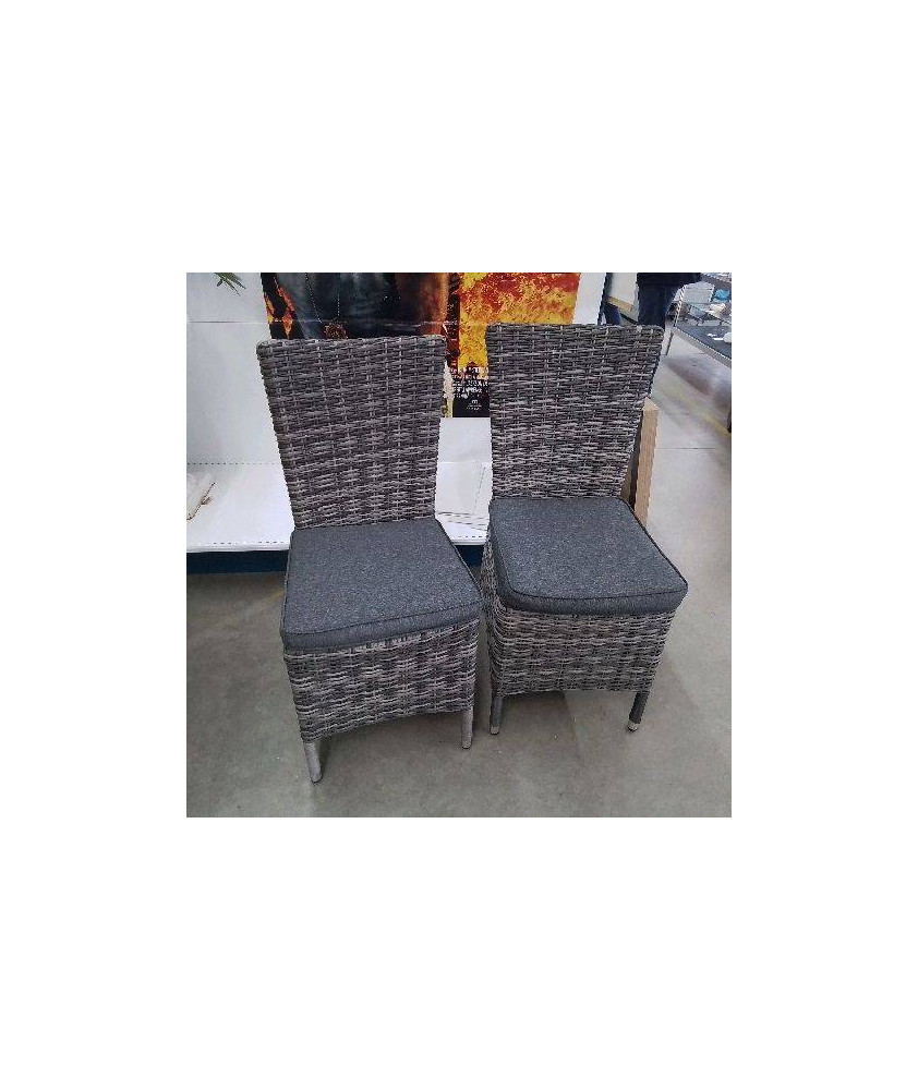 ENSEMBLE DE 6 CHAISES D’EXTERIEUR HESPERIDE