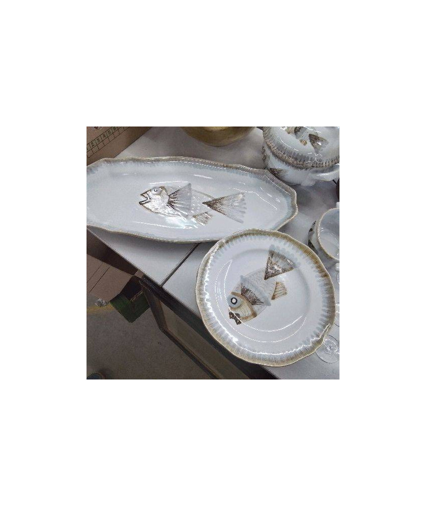 SERVICE SAINT AMAND POISSON 15 PIECES 