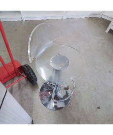 CHAISE DE BAR PLEXI