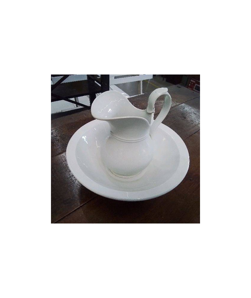 BROC ET CUVETTE PORCELAINE 