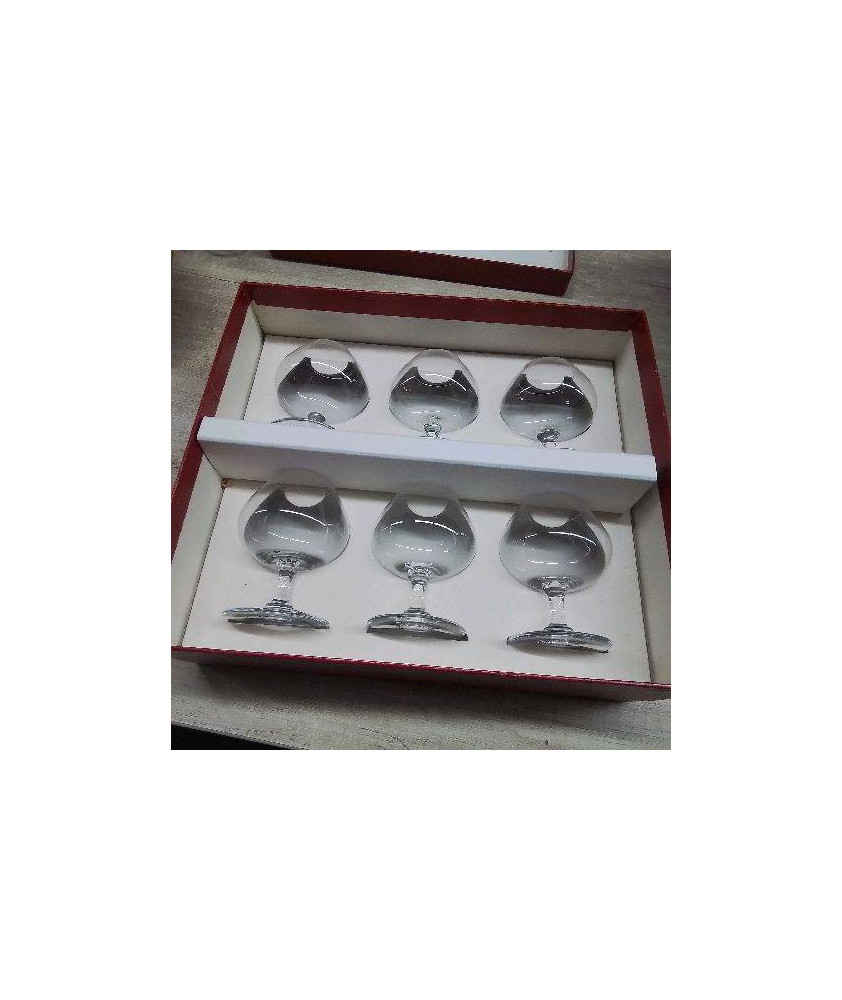 6 VERRES A PORTO EN CRISTAL DE BACCARAT